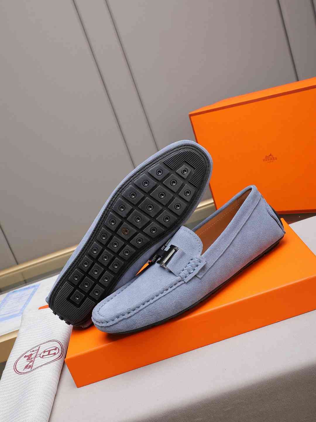 Hermes Men’s Leather Sneakers Colorway 4 1308220-4