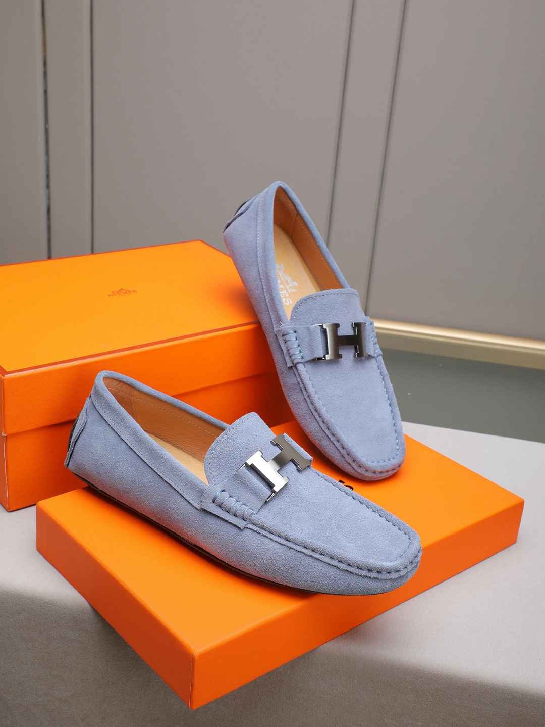 Hermes Men’s Leather Sneakers Colorway 4 1308220-4