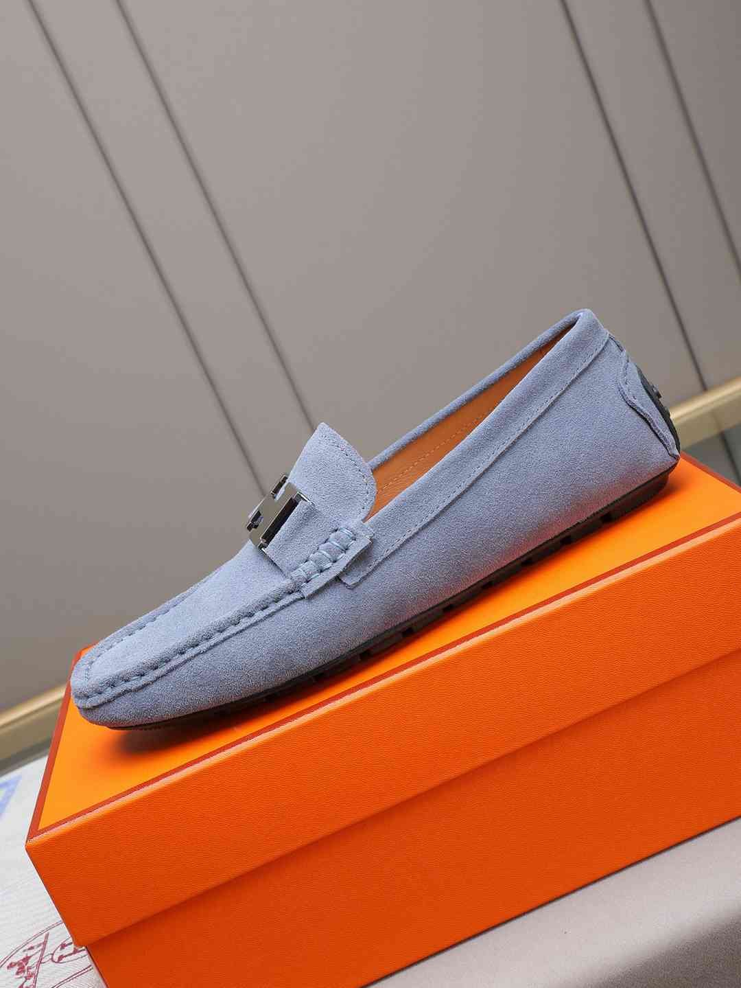 Hermes Men’s Leather Sneakers Colorway 4 1308220-4