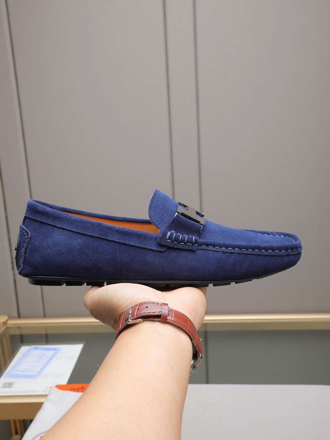 Hermes Men's Leather Sneakers Colorway 2 1308220-2
