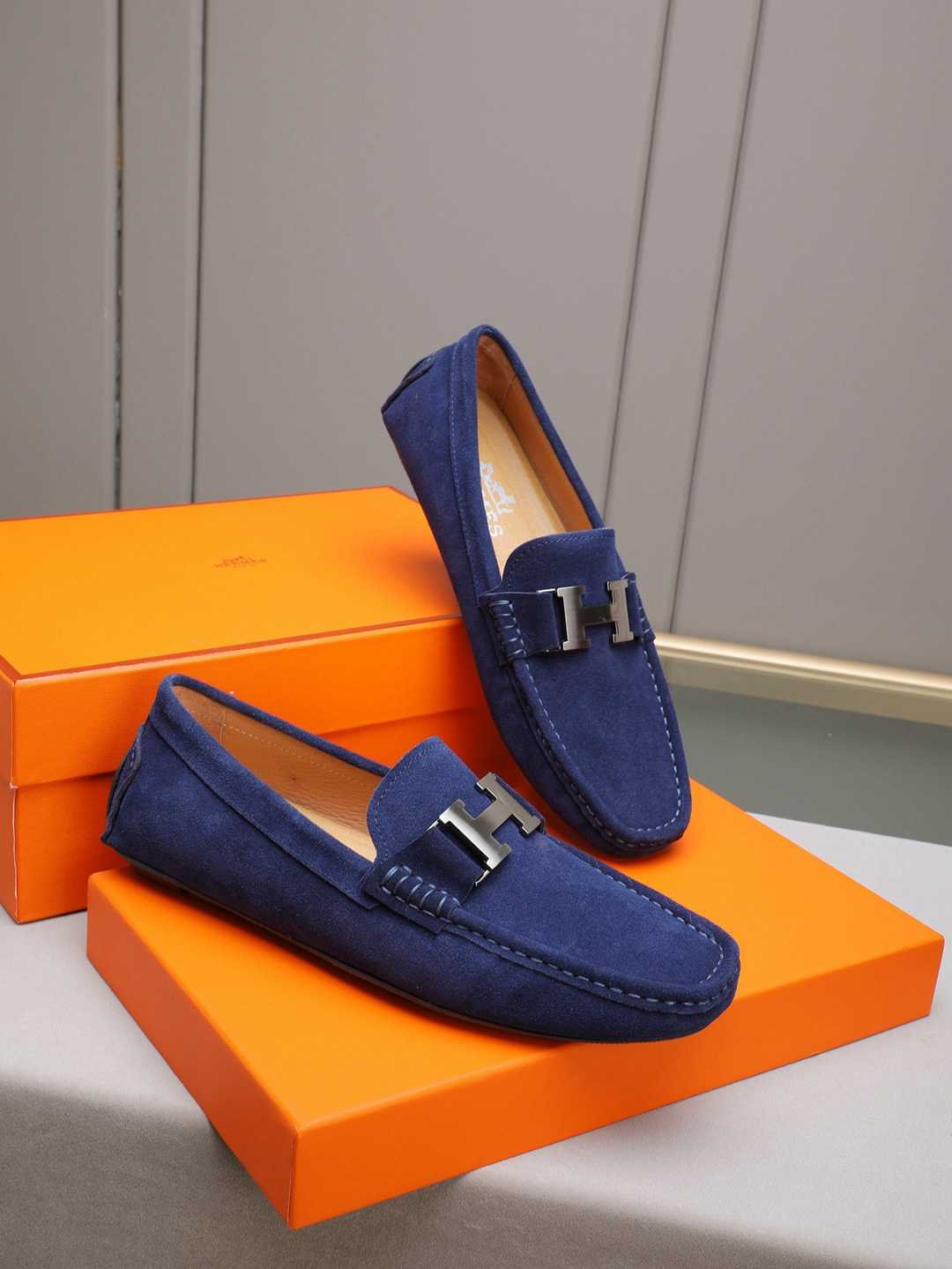 Hermes Men’s Leather Sneakers Colorway 2 1308220-2
