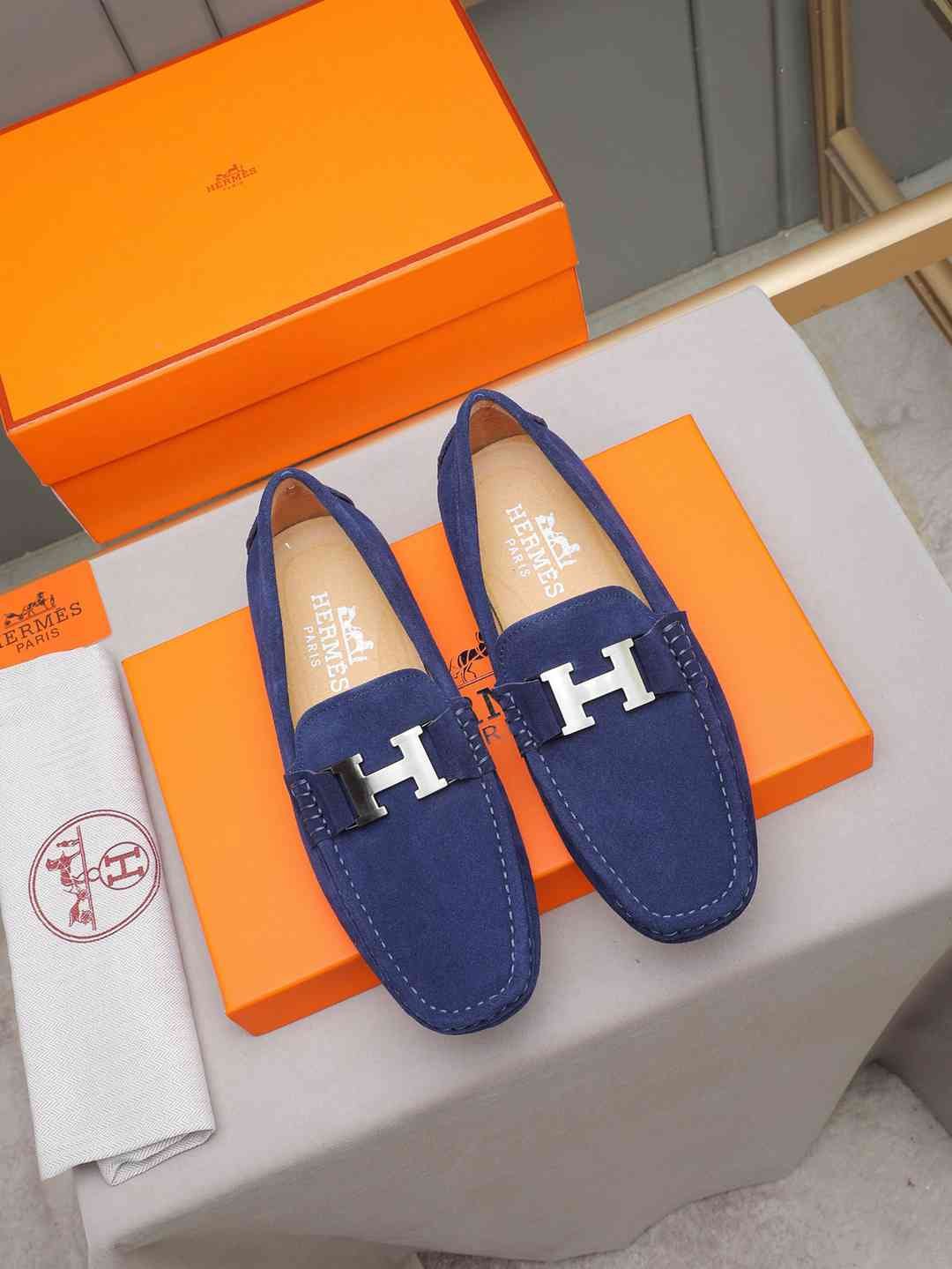 Hermes Men’s Leather Sneakers Colorway 2 1308220-2