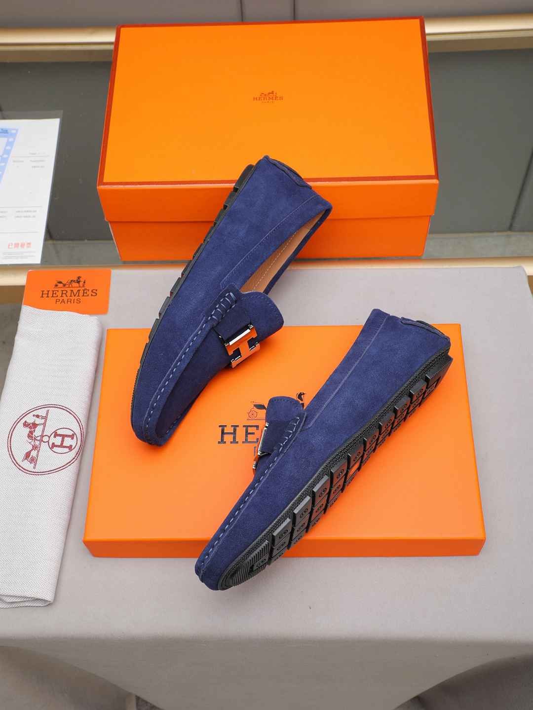Hermes Men’s Leather Sneakers Colorway 2 1308220-2