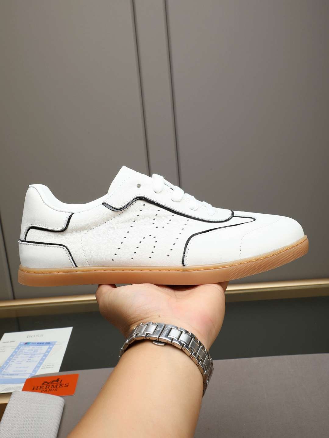 Hermes OK Trainer Sneakers White Colorway 1 1308240-1