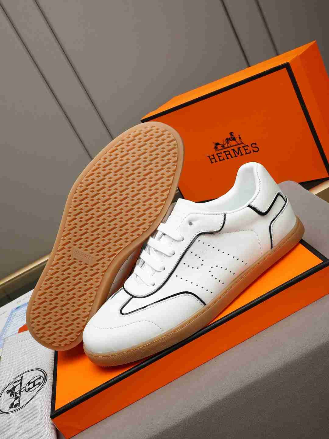 Hermes OK Trainer Sneakers White Colorway 1 1308240-1