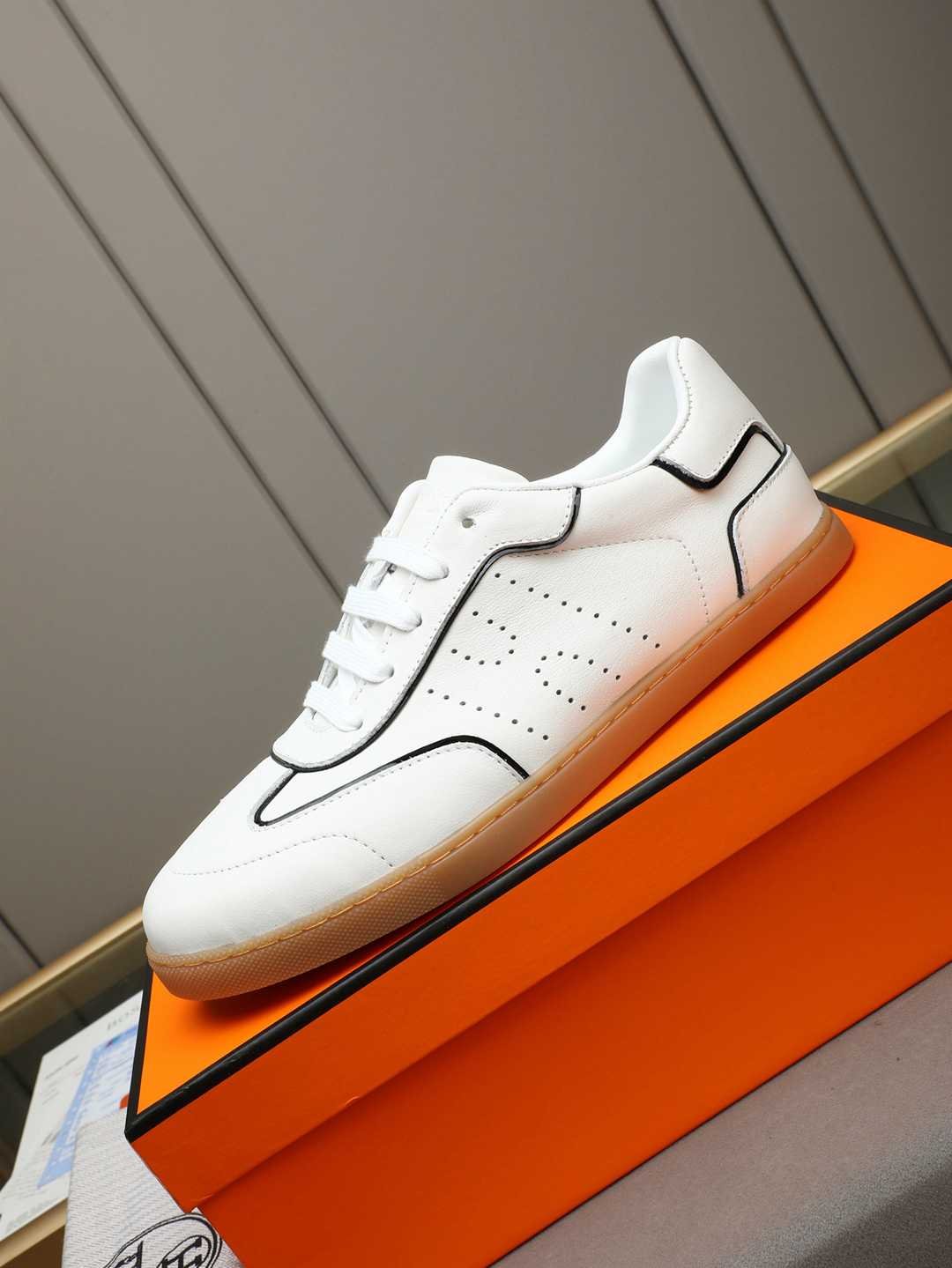 Hermes OK Trainer Sneakers White Colorway 1 1308240-1