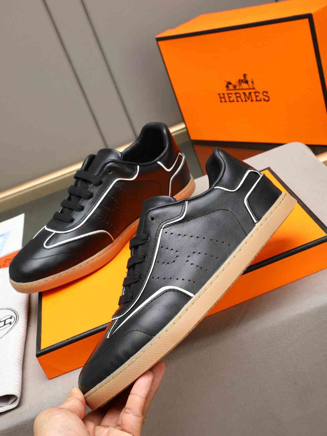 Hermes OK Trainer Sneakers White 1308240