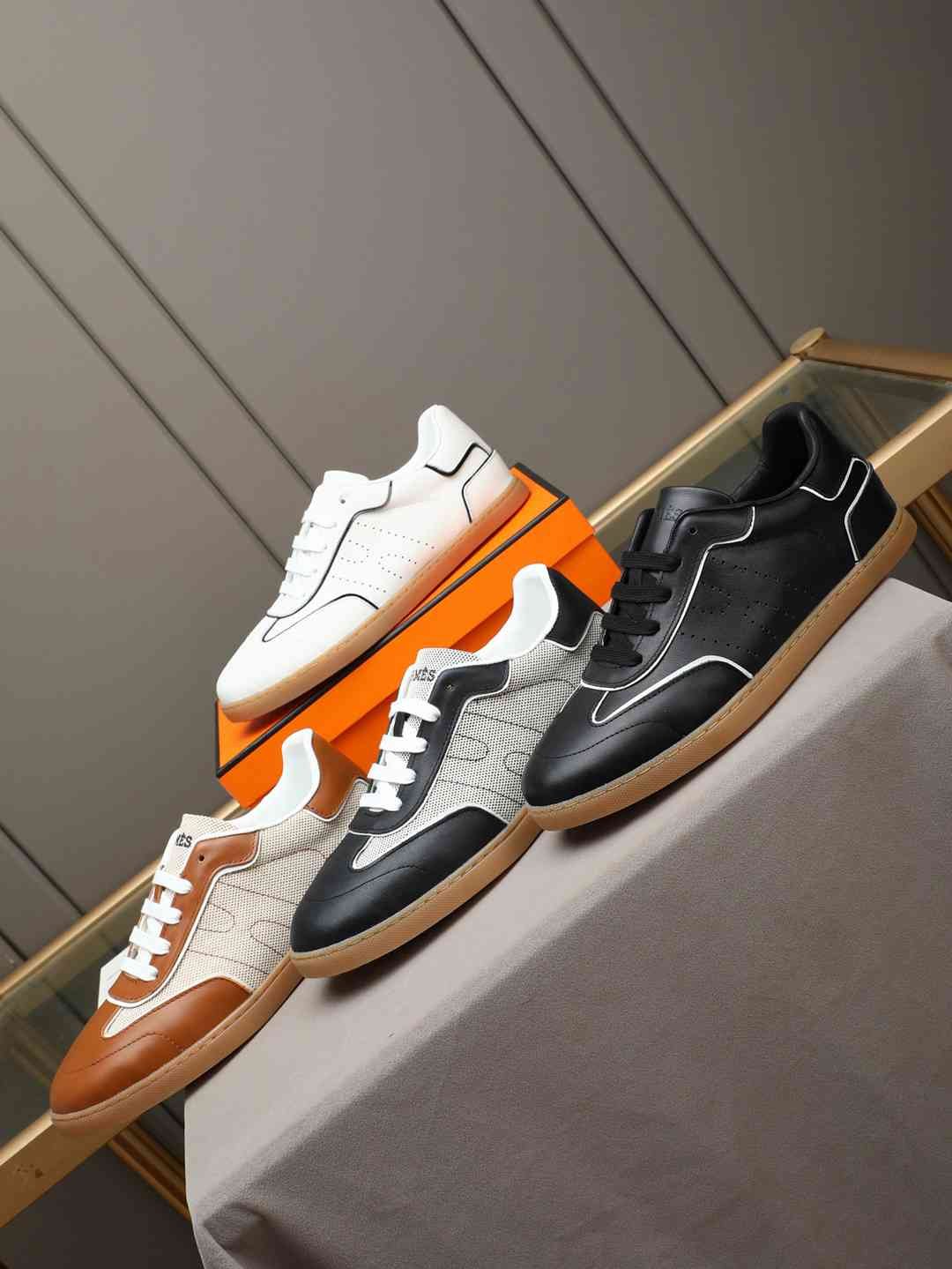 Hermes OK Trainer Sneakers White 1308240