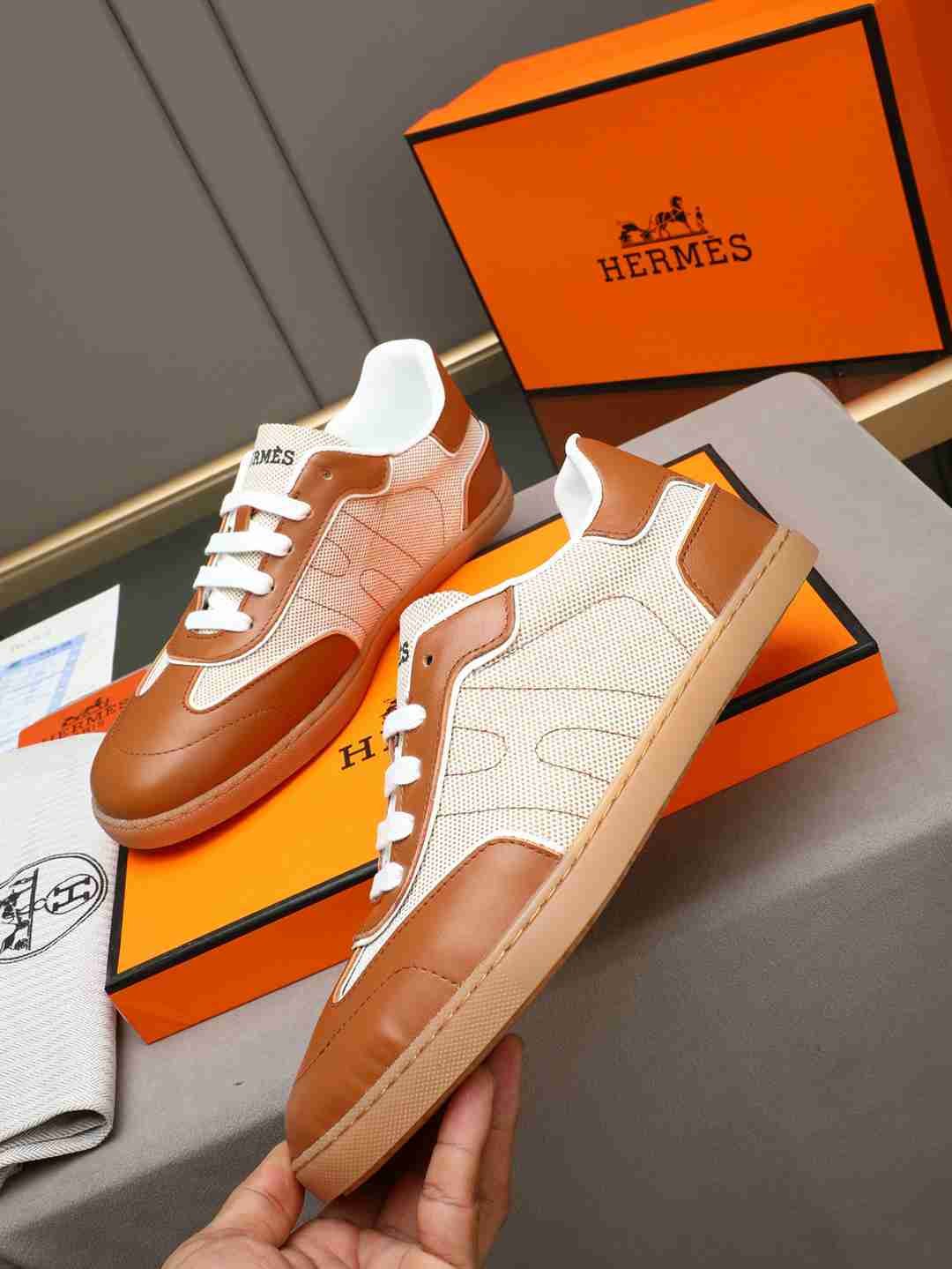 Hermes OK Trainer Sneakers White Colorway 1 1308230-1