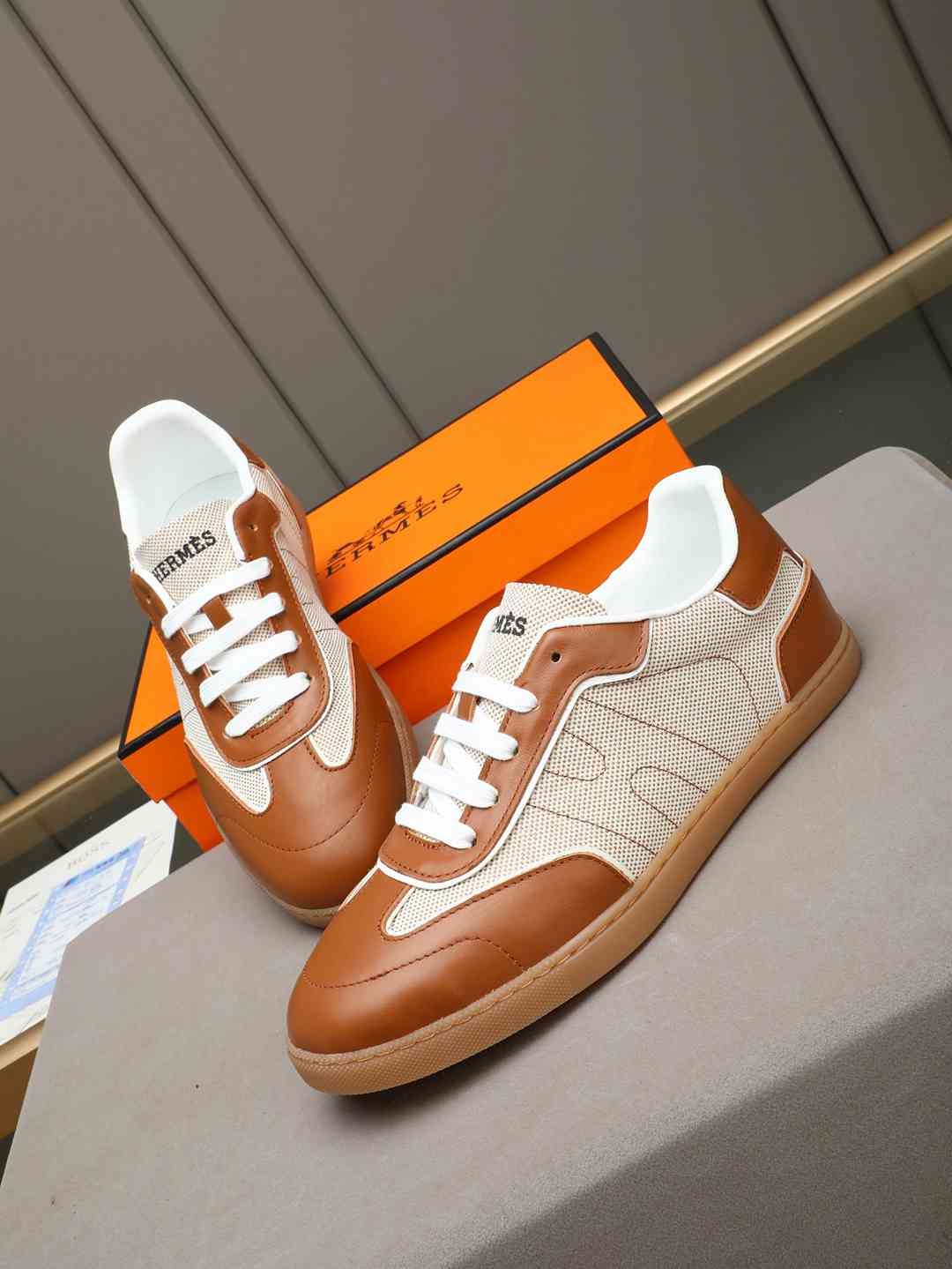 Hermes OK Trainer Sneakers White Colorway 1 1308230-1