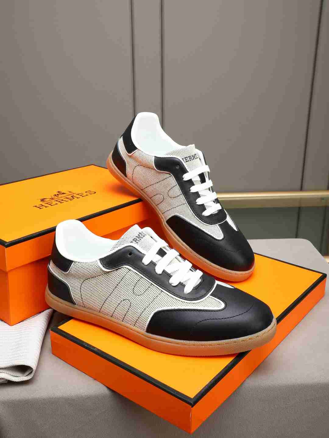 Hermes OK Trainer Sneakers White 1308230