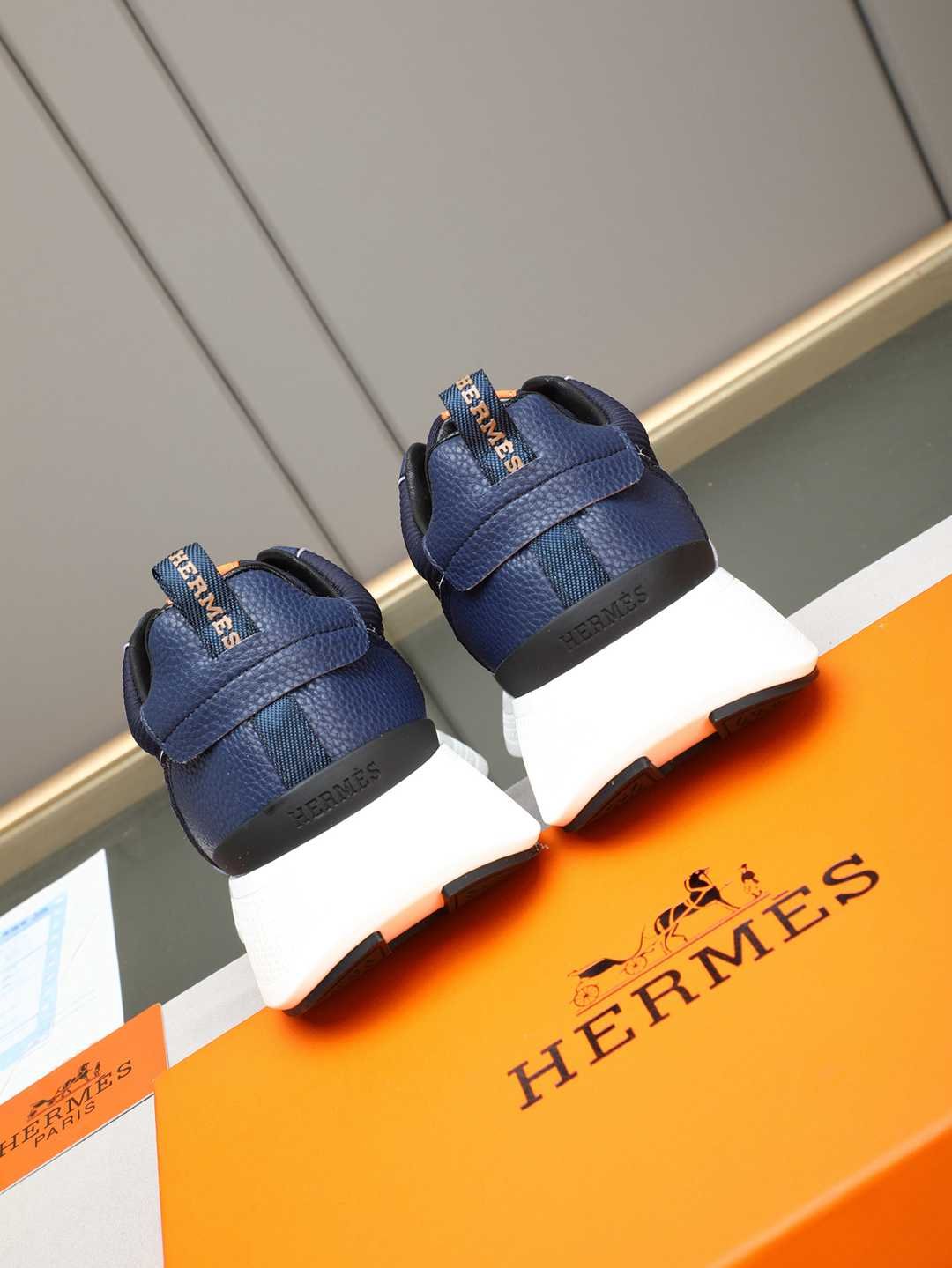 Hermes Men’s Bouncing Sneakers Contrast Colorway 2 1308270-2