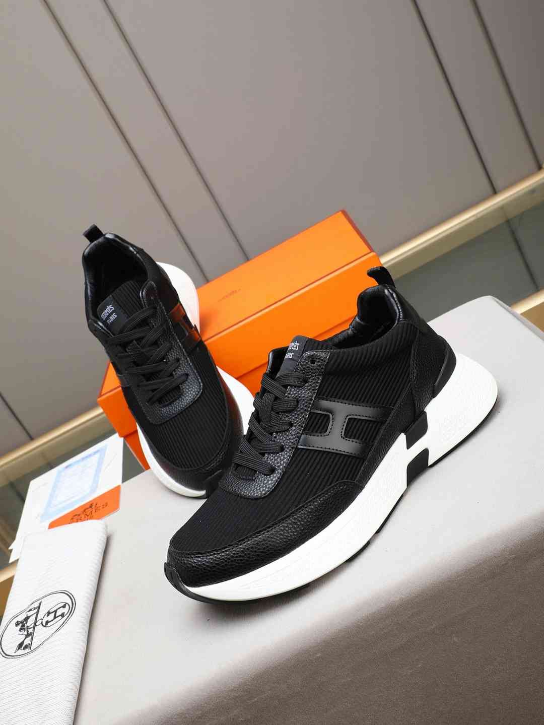 Hermes Men’s Bouncing Sneakers Contrast Colorway 1 1308270-1