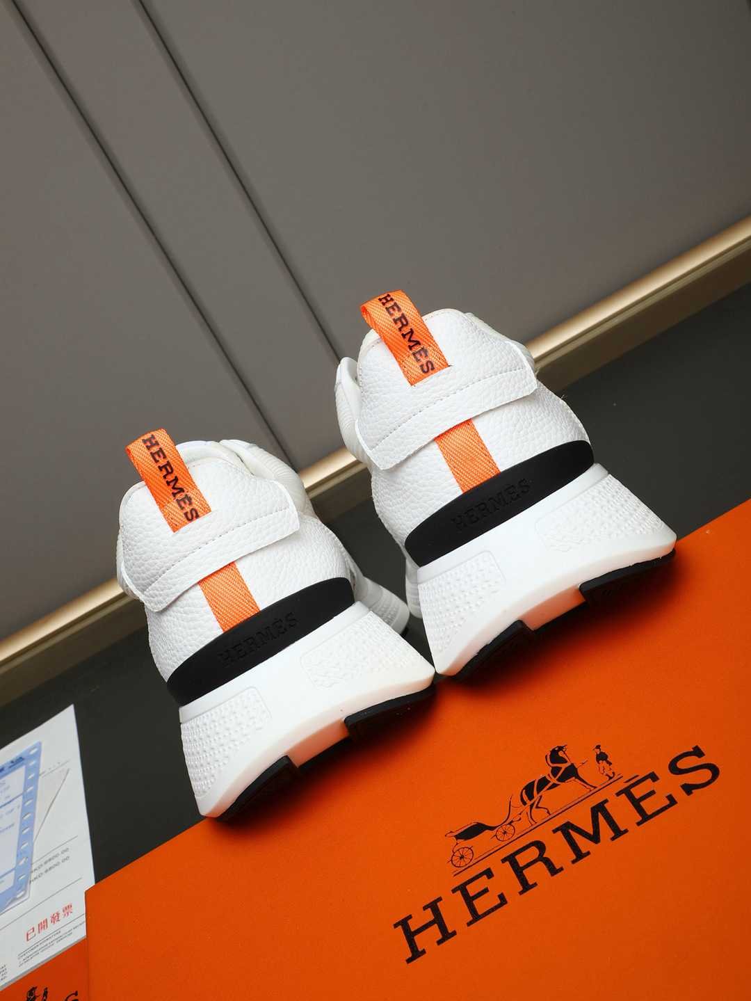 Hermes Men’s Bouncing Sneakers Contrast 1308270