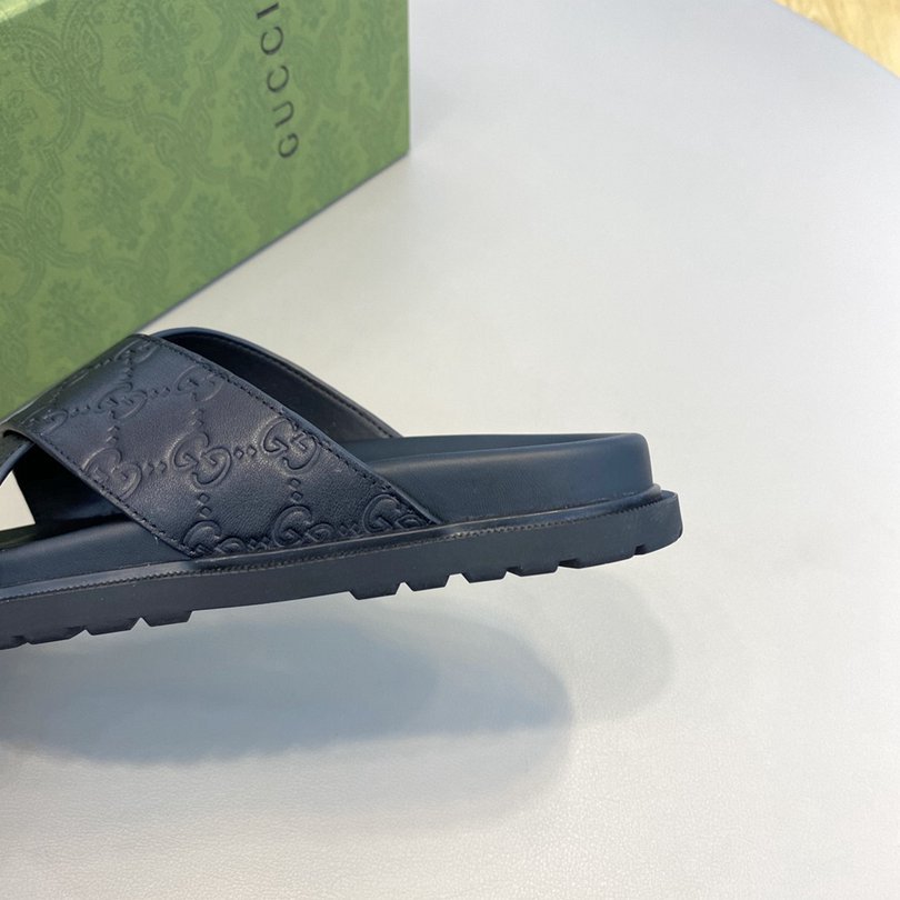 Gucci Men’s Canvas Slides Colorway 26 1628190-26
