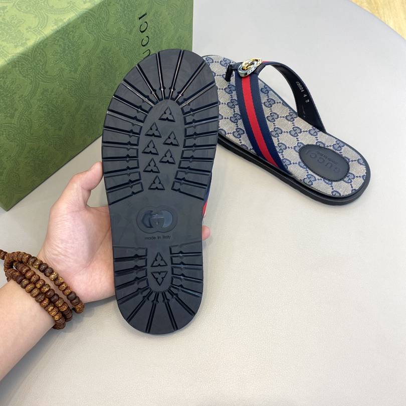 Gucci Men’s Canvas Slides Colorway 20 1628190-20