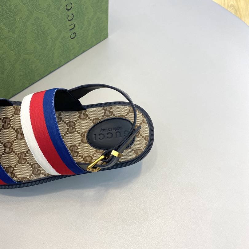 Gucci Men’s Canvas Slides Colorway 12 1628190-12