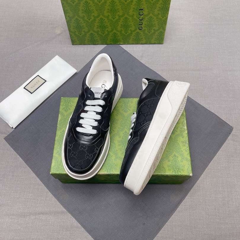Gucci Men’s Genuine leather finish Court Sneakers 1628230