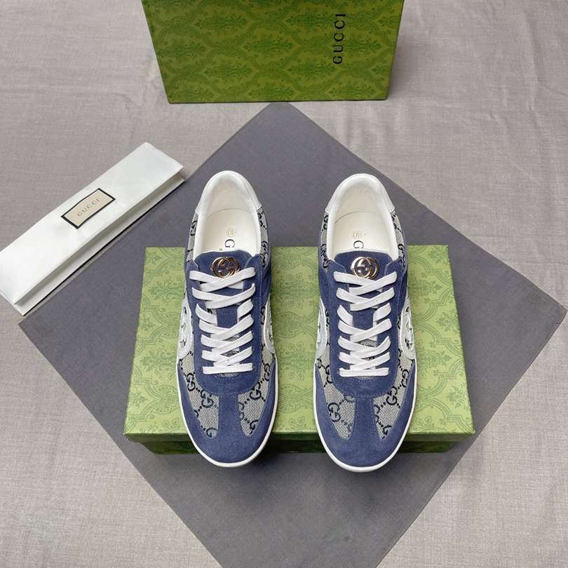 Gucci Men’s Leather Sneakers Colorway 8 1628220-8