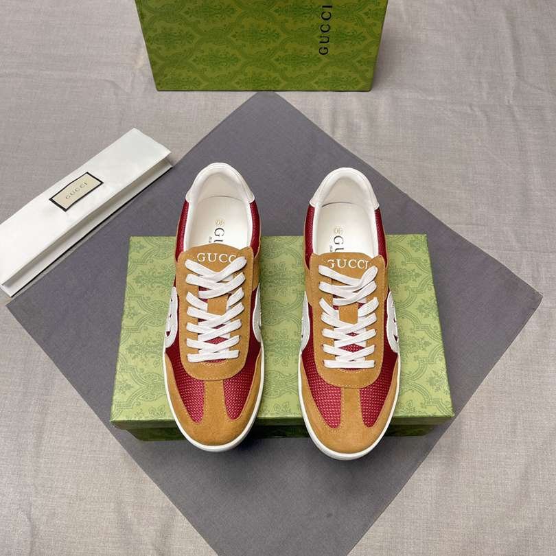 Gucci Men's Leather Sneakers Colorway 7 1628220-7