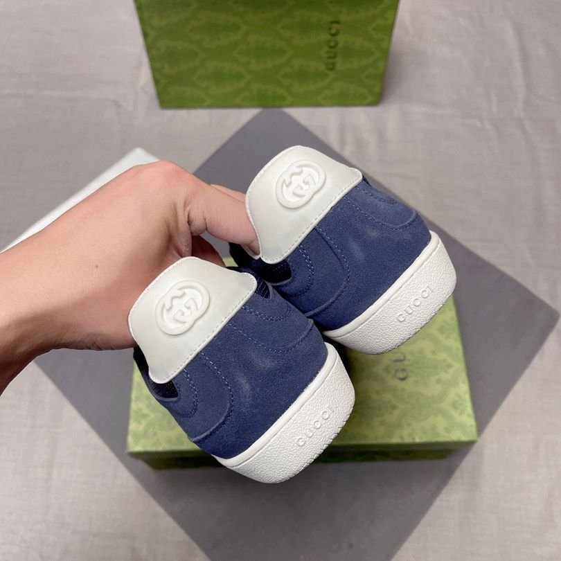 Gucci Men’s Leather Sneakers Colorway 3 1628220-3