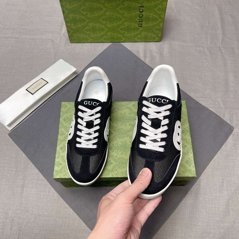 Gucci Men’s Leather Sneakers Colorway 1 1628220-1