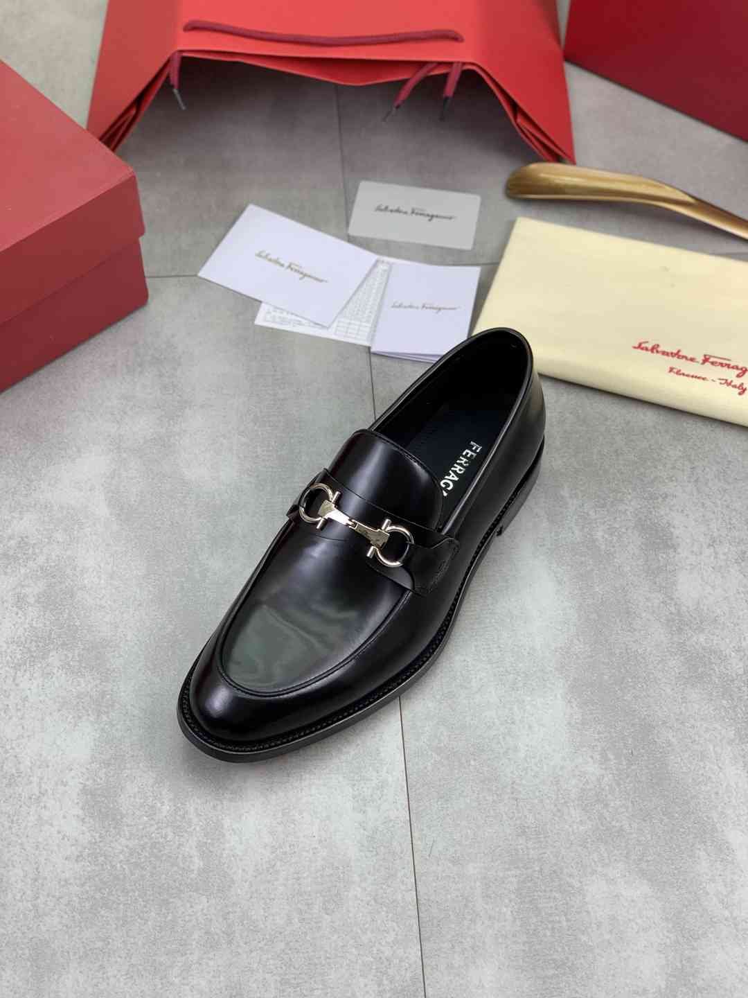 Ferragamo Salvatore Dress Shoes Blue Colorway 4 1081500-4