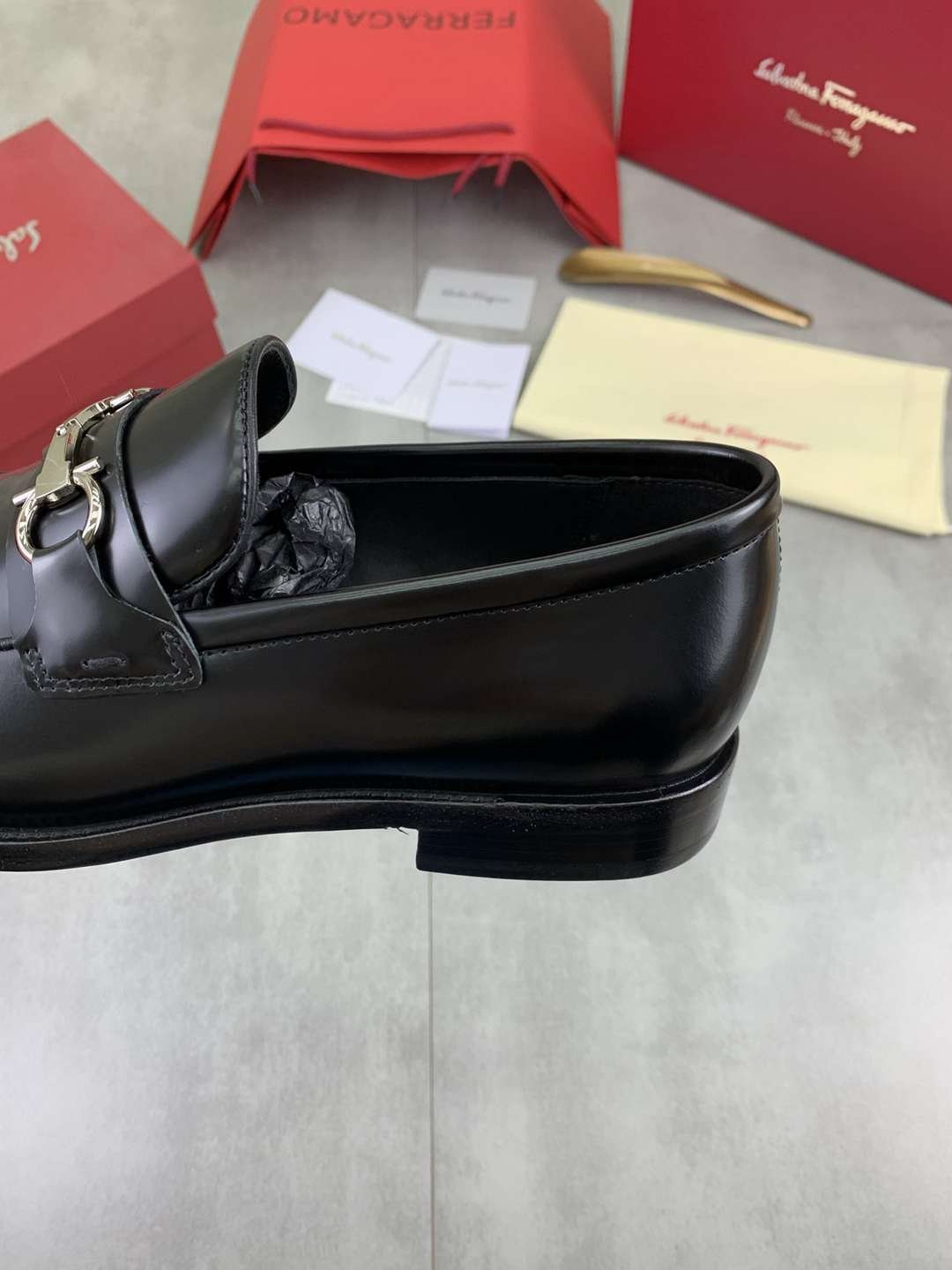 Ferragamo Salvatore Dress Shoes Blue Colorway 4 1081500-4