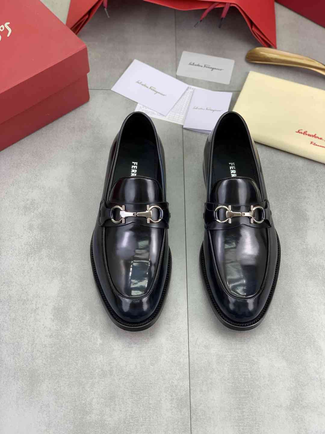 Ferragamo Salvatore Dress Shoes Blue Colorway 3 1081500-3