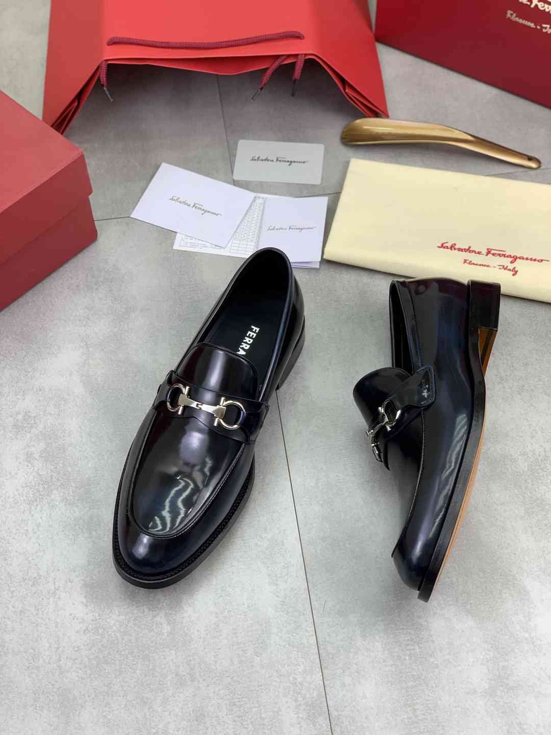 Ferragamo Salvatore Dress Shoes Blue Colorway 3 1081500-3