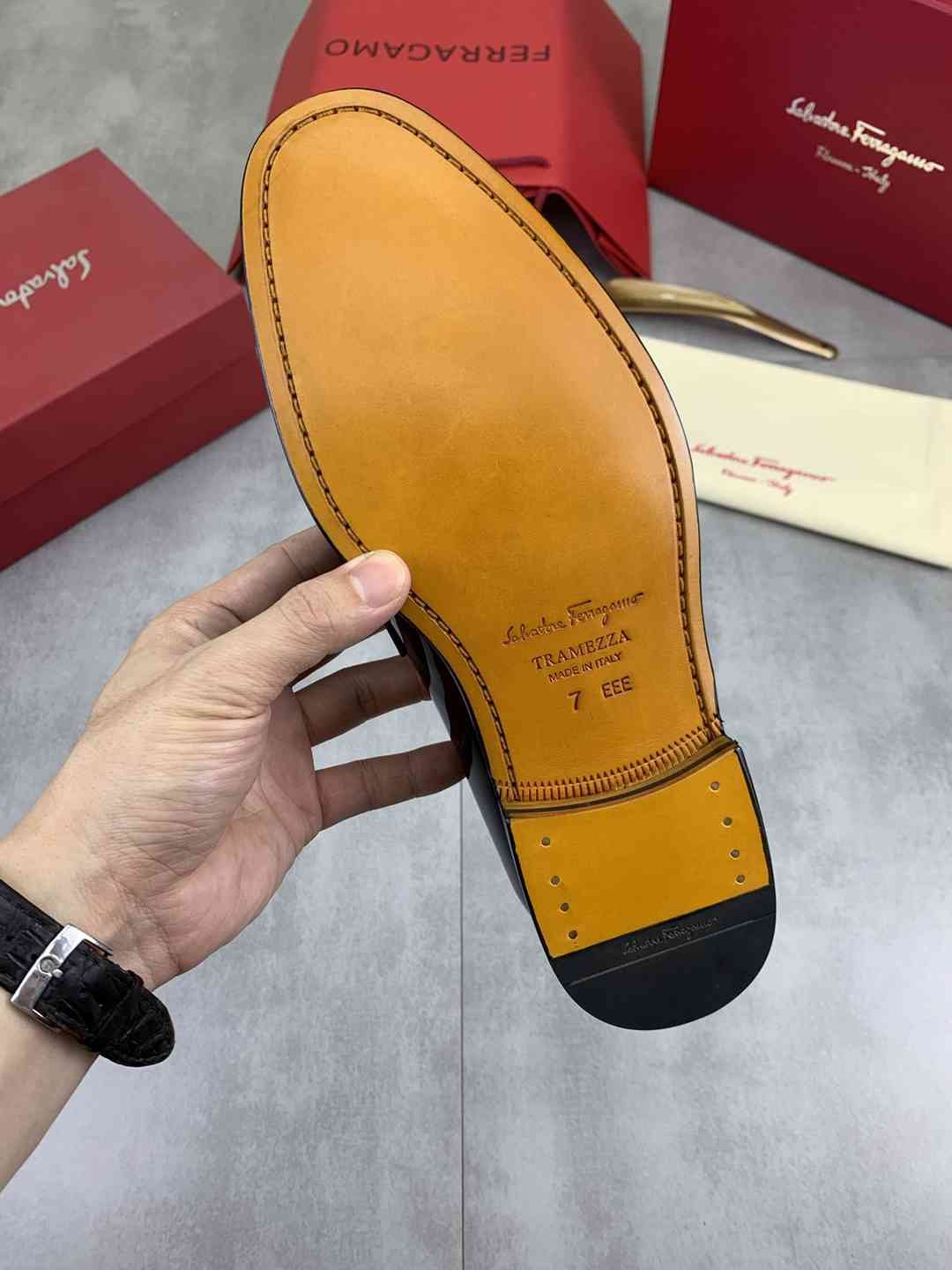 Ferragamo Salvatore Dress Shoes Blue Colorway 3 1081500-3