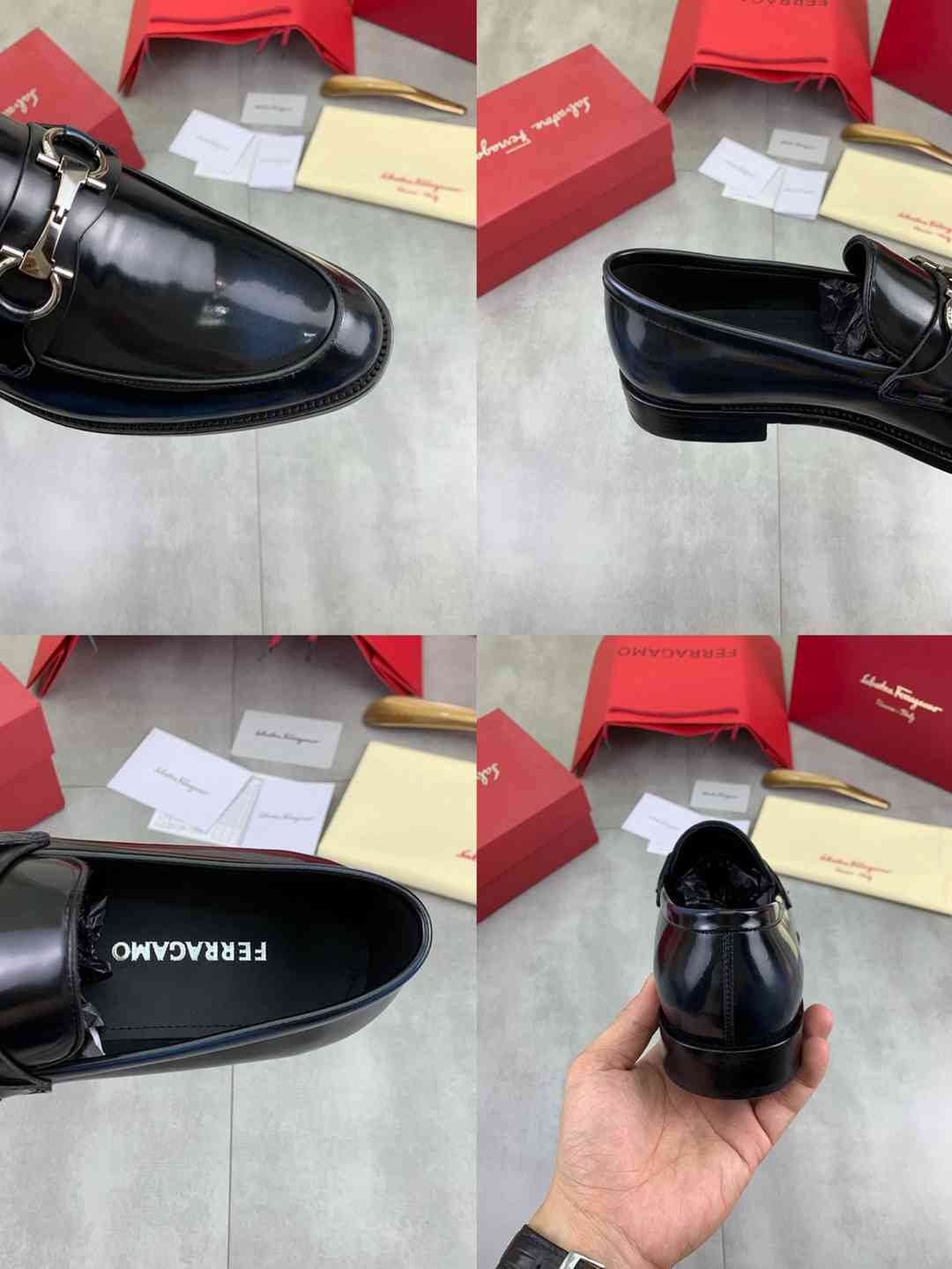 Ferragamo Salvatore Dress Shoes Blue Colorway 3 1081500-3
