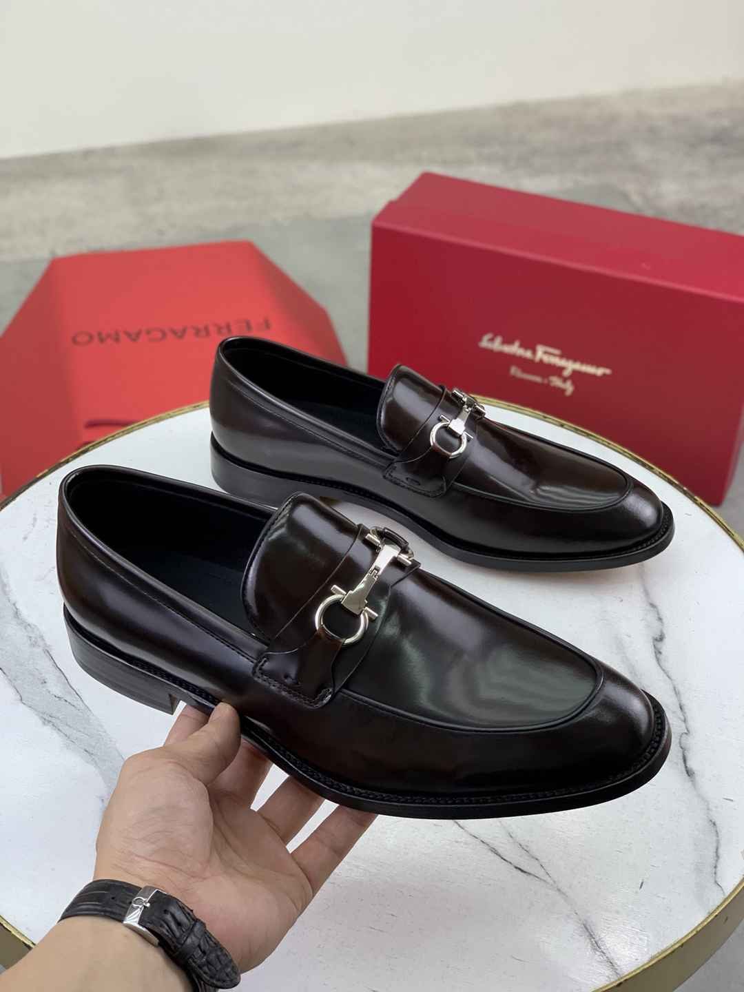 Ferragamo Salvatore Dress Shoes Blue Colorway 2 1081500-2