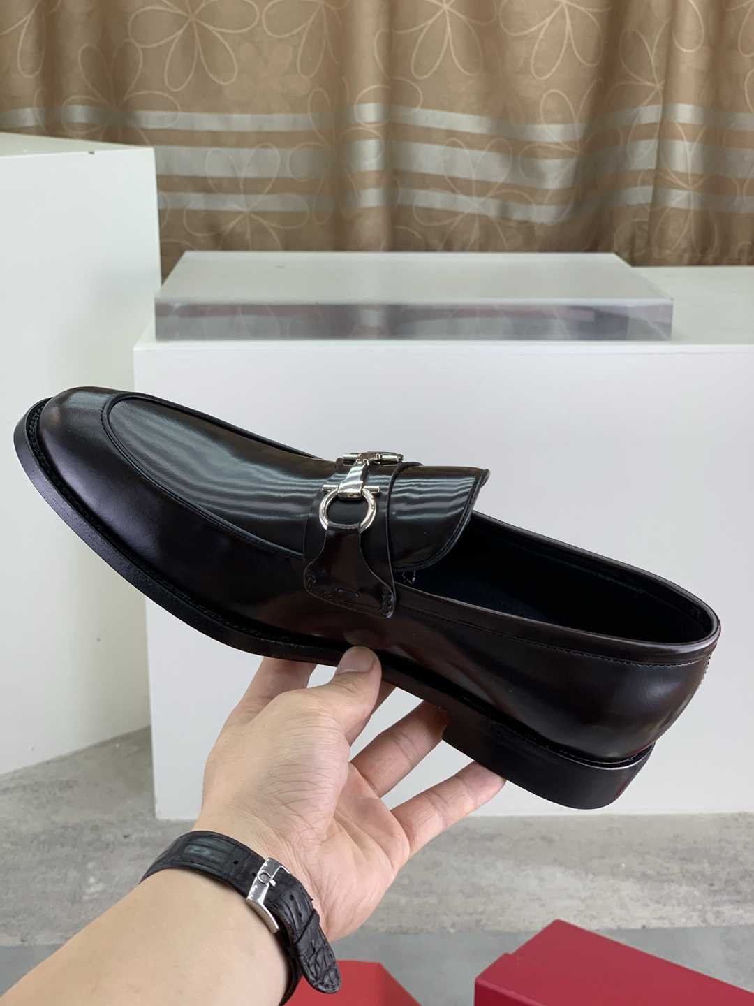 Ferragamo Salvatore Dress Shoes Blue Colorway 2 1081500-2