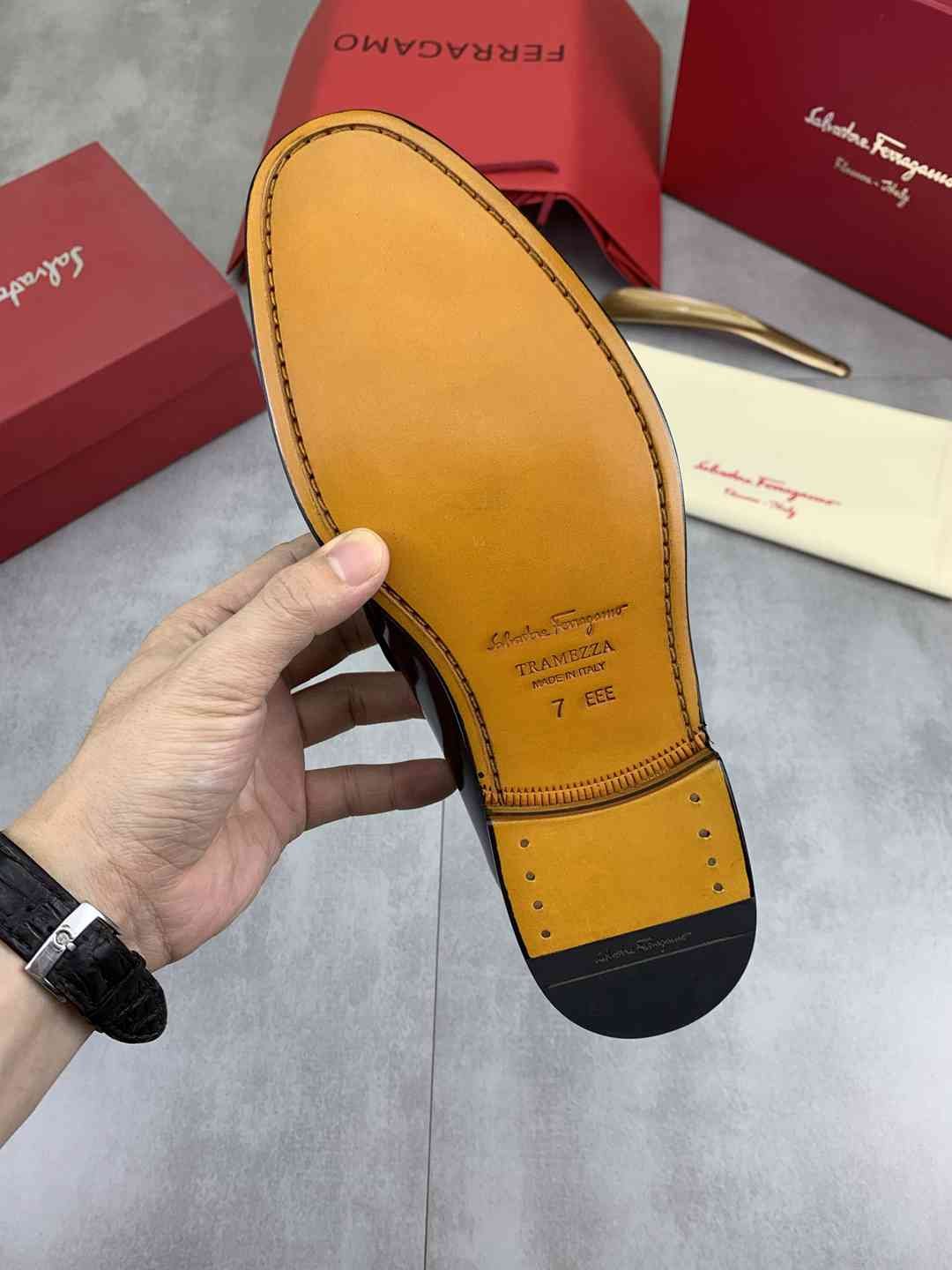 Ferragamo Salvatore Dress Shoes Blue Colorway 2 1081500-2