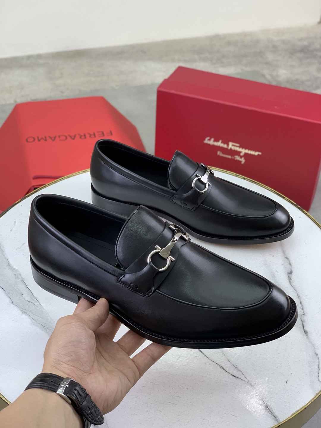 Ferragamo Salvatore Dress Shoes Blue Colorway 1 1081500-1