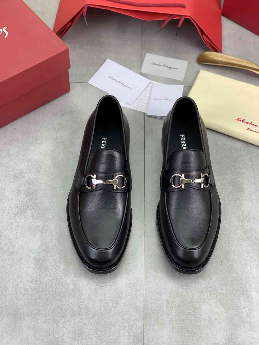 Ferragamo Salvatore Dress Shoes Blue 1081500