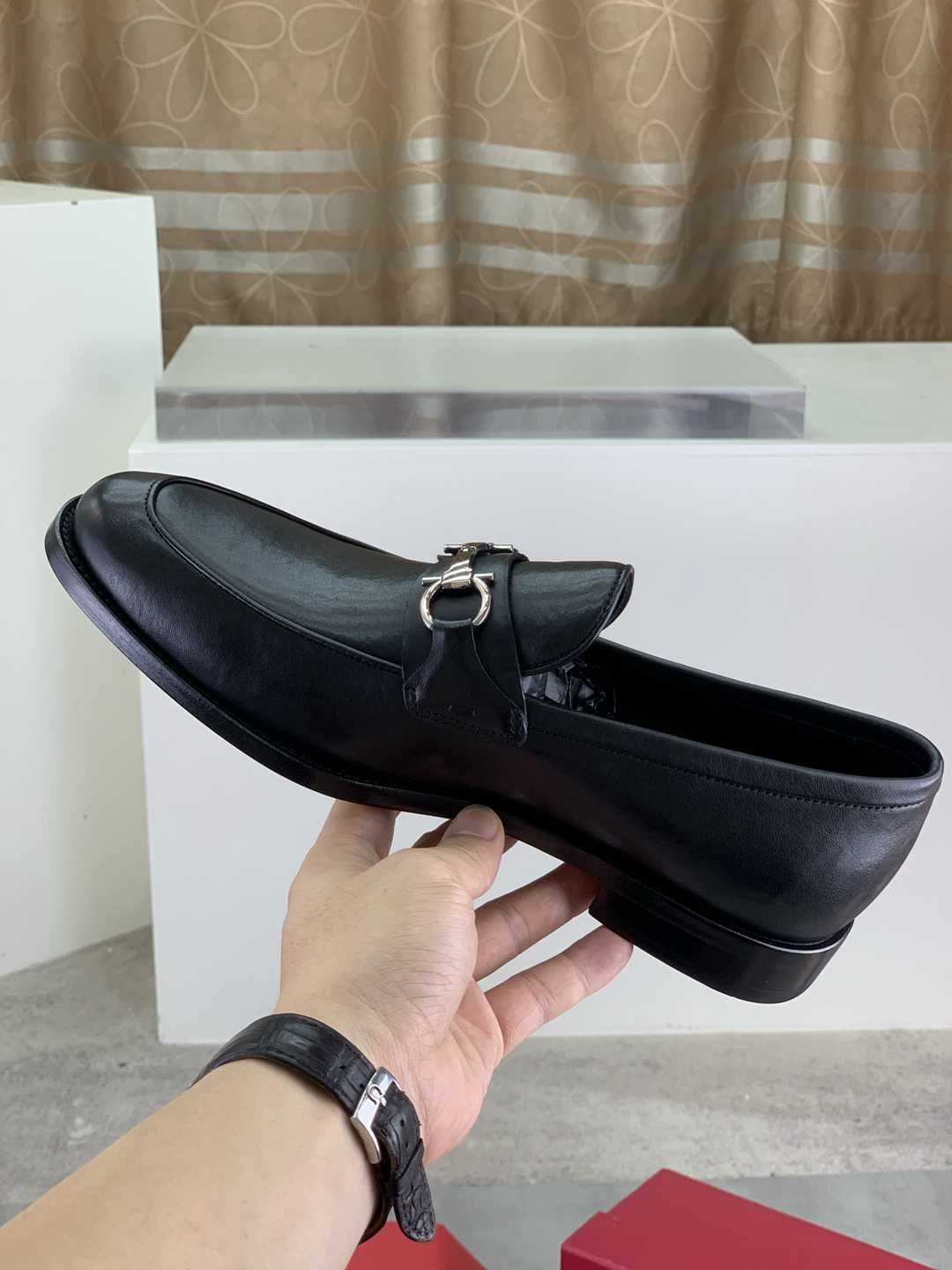 Ferragamo Salvatore Dress Shoes Blue 1081500
