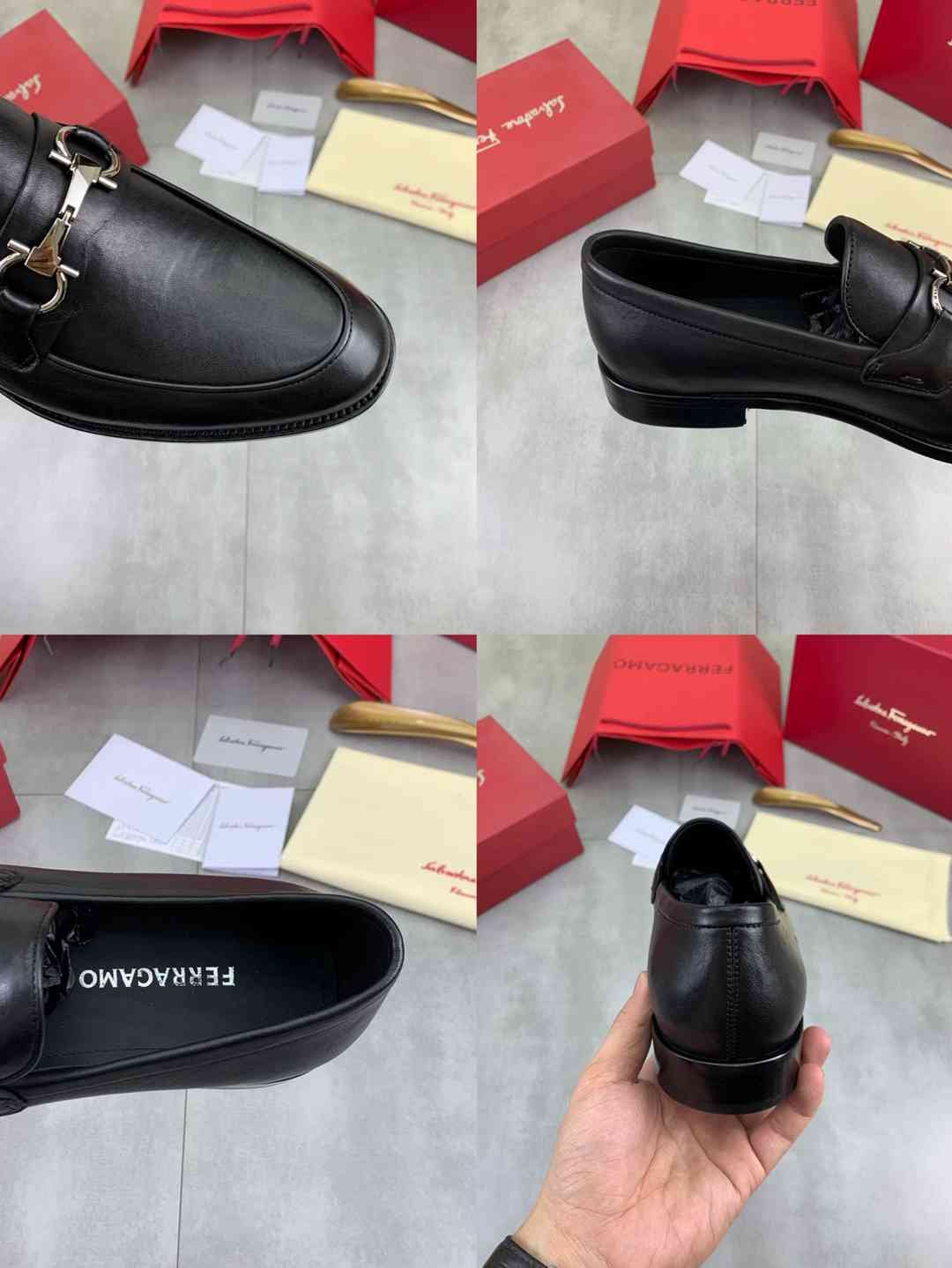 Ferragamo Salvatore Dress Shoes Blue 1081500