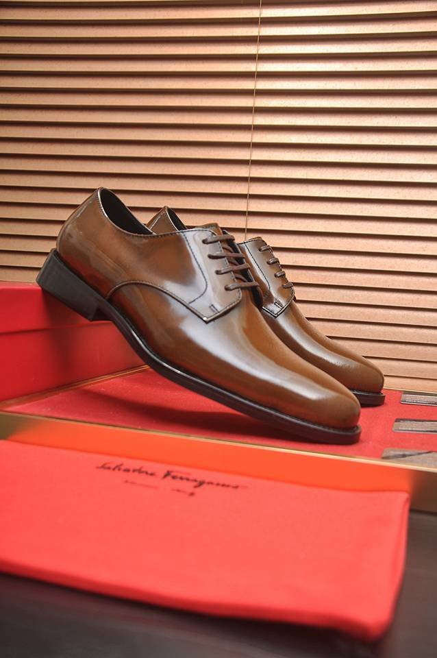 Ferragamo Leather Designer Sneakers Colorway 5 1133290-5