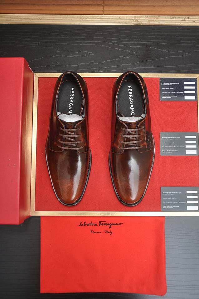 Ferragamo Leather Designer Sneakers Colorway 4 1133290-4