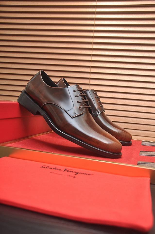 Ferragamo Leather Designer Sneakers Colorway 4 1133290-4