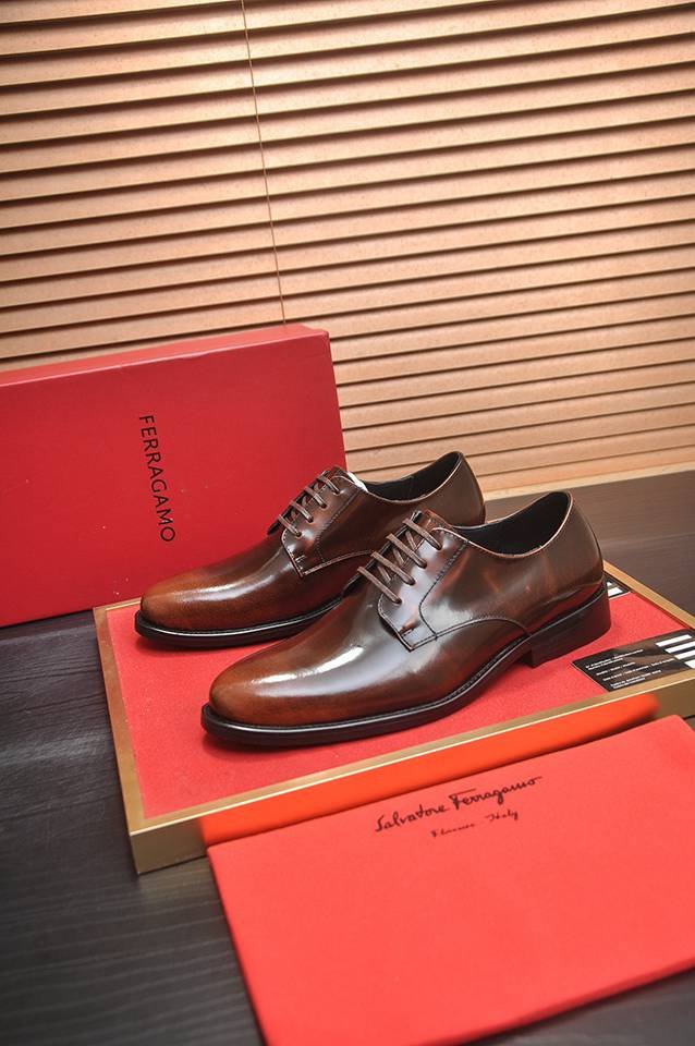 Ferragamo Leather Designer Sneakers Colorway 4 1133290-4