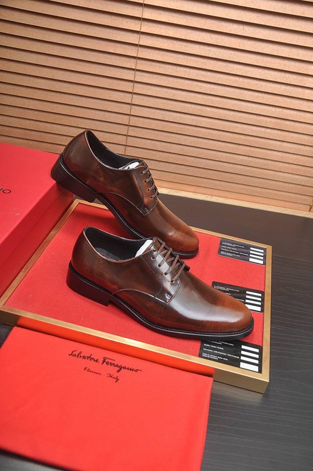 Ferragamo Leather Designer Sneakers Colorway 4 1133290-4