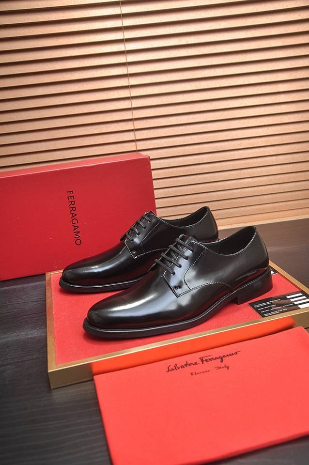 Ferragamo Leather Designer Sneakers Colorway 3 1133290-3