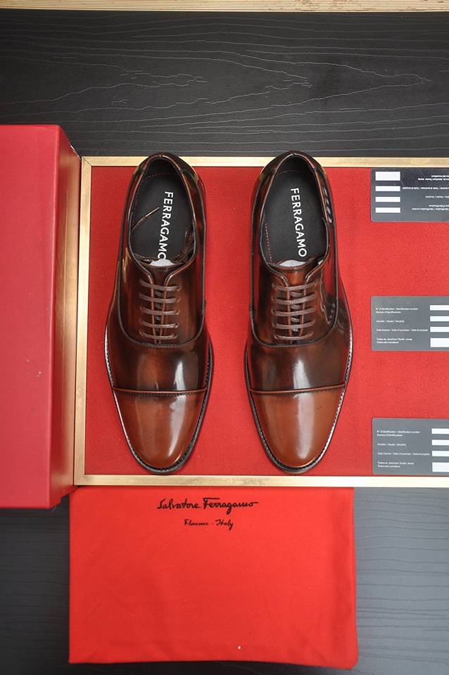 Ferragamo Leather Designer Sneakers Colorway 1 1133290-1