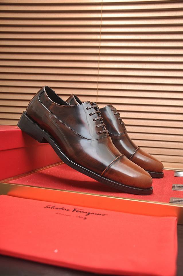 Ferragamo Leather Designer Sneakers Colorway 1 1133290-1