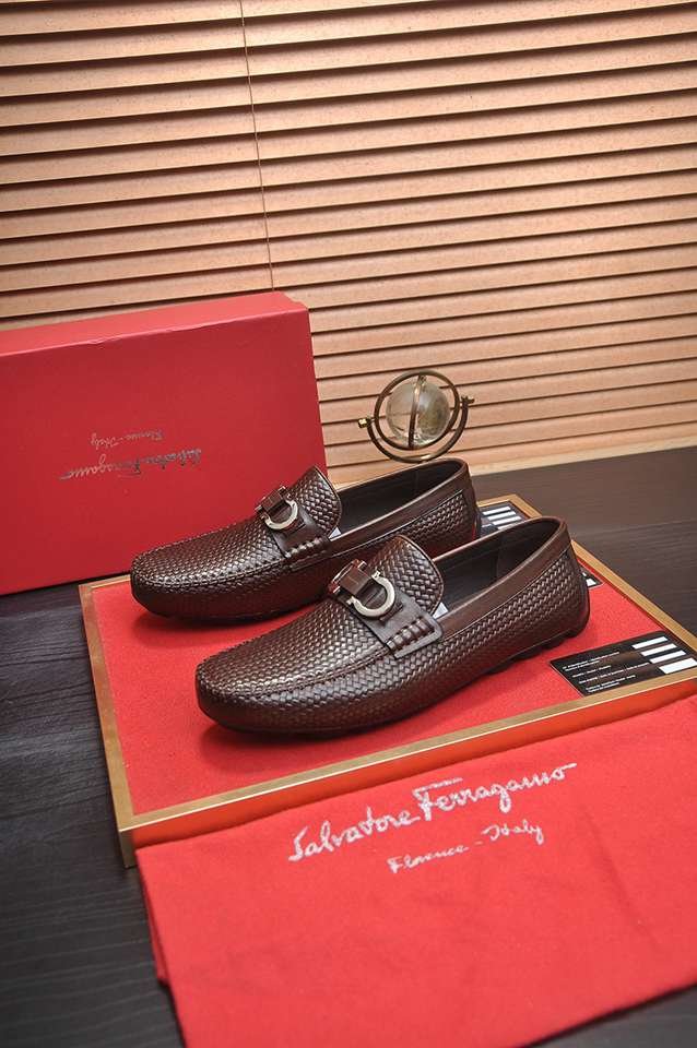 Ferragamo Leather Designer Sneakers Colorway 7 1133250-7