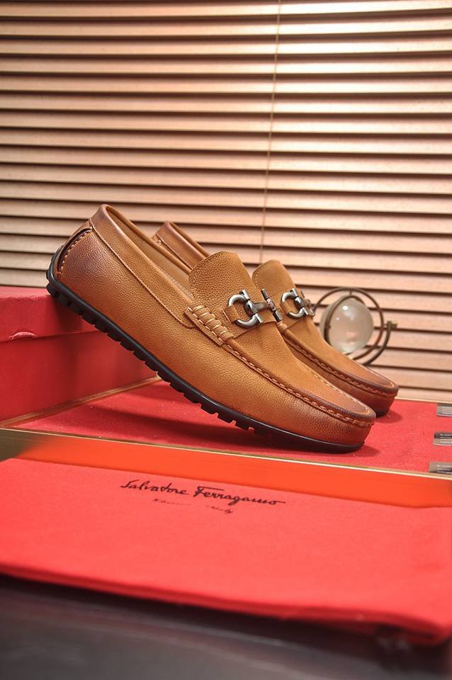 Ferragamo Leather Designer Sneakers Colorway 5 1133250-5