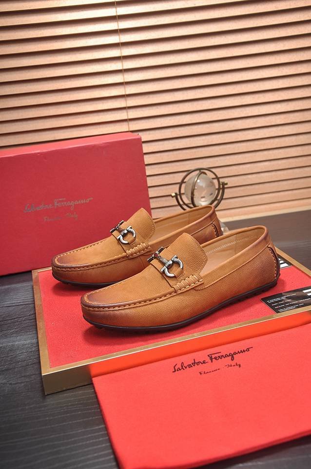 Ferragamo Leather Designer Sneakers Colorway 5 1133250-5